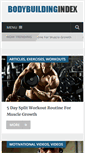 Mobile Screenshot of bodybuildingindex.com